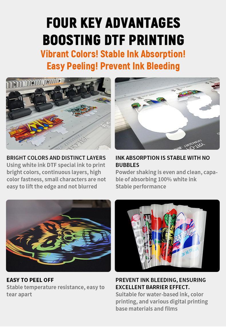 DTF Transfer Films - 33cm Double-Side Hot Peel - PO-TRY Inc.