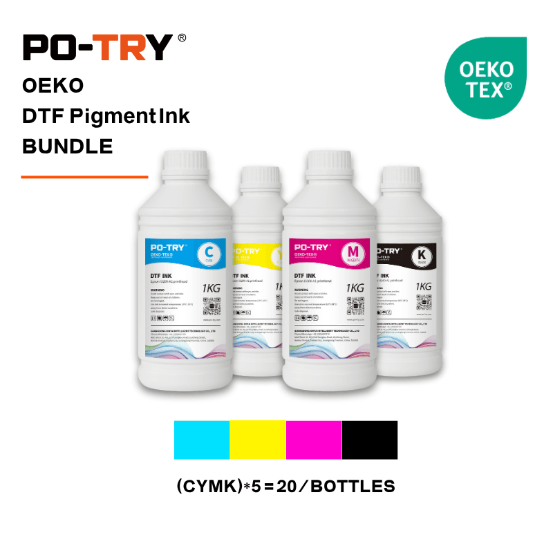PO-TRY Bulk Order DTF No Clog Ink sets