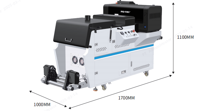 PO-TRY 30cm (12in) ALL-IN-ONE DTF PRINTER - PO-TRY Inc.