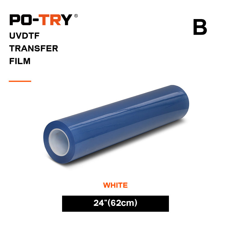 PO-TRY UV DTF Film B 62cm x 100m (24" x 328 ft)