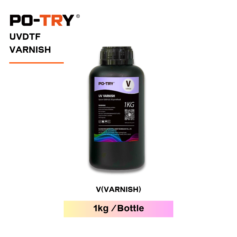 UV DTF Varnish - Premium Quality Coating for Durable Prints 1kg