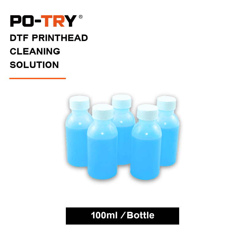 PO-TRY 100ML DTF Printhead Cleaning & Flushing Solution