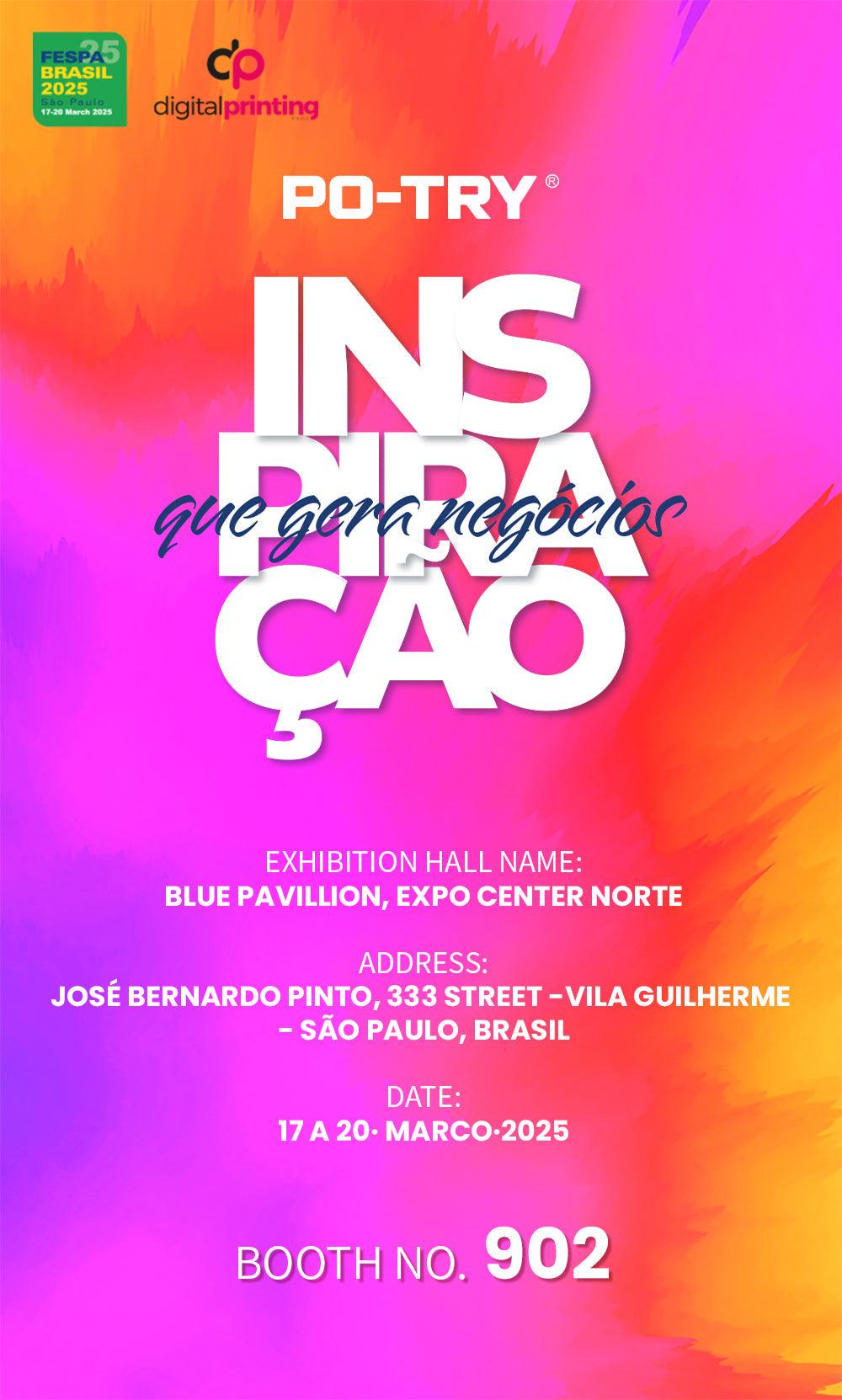 FESPA BRAZIL 2025: HOW PO-TRY JUST REWROTE THE RULES OF THE GLOBAL PRINTING GAME - PO-TRY Inc.