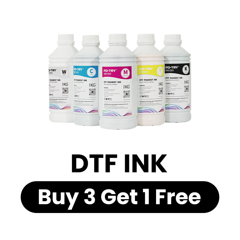PO-TRY ECO-Friendly DTF No Clog Ink 1kg（Limited time:25% off）