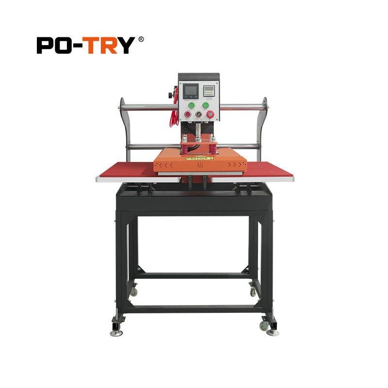 PO-TRY Full-Auto Dual Station Air-Press Machine | DTF Relative Products - PO-TRY Inc.