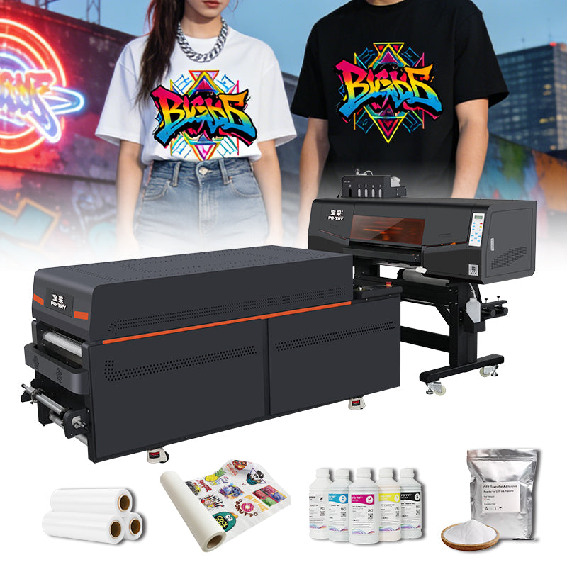 DTF 60cm(24") 4-HEAD Printer Set (I3200-A1)-0615（New）