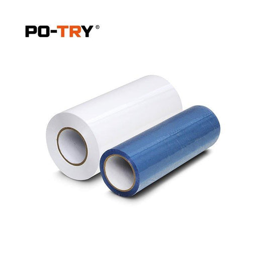 PO-TRY 300mm (12")/600mm(23.62") | Ultraviolet DTF Film Sets (A+B) | UVDTF Supplies - PO-TRY Inc.