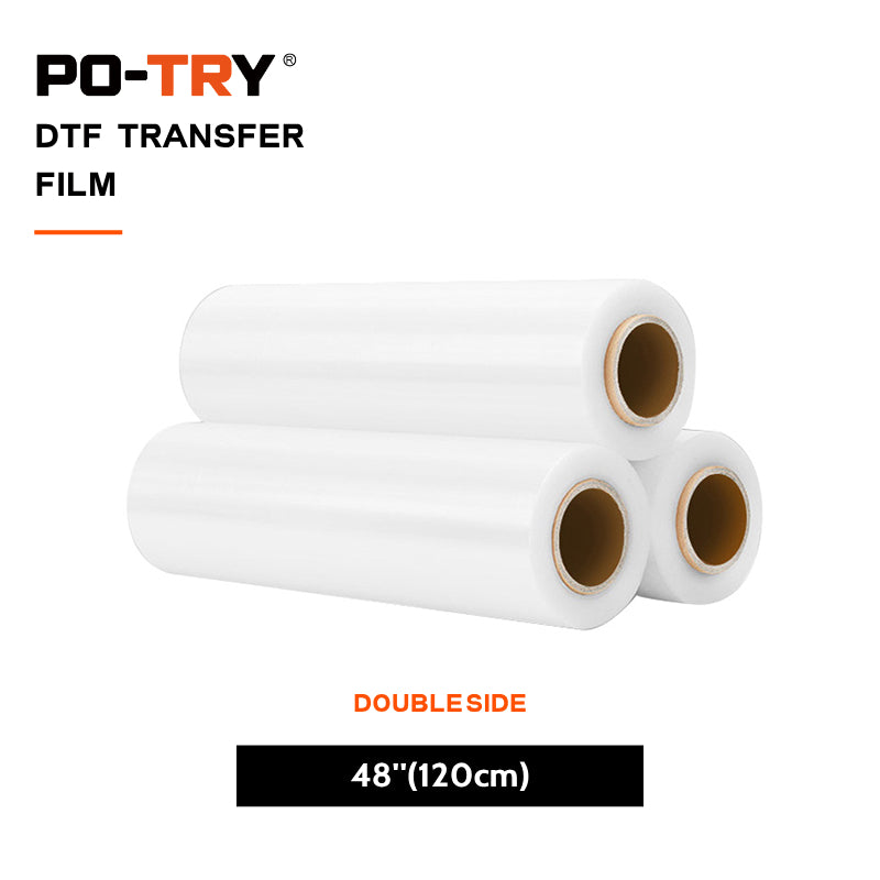 DTF Transfer Films - 120cm (48in) Double-Side Hot Peel C4 120cm*200m