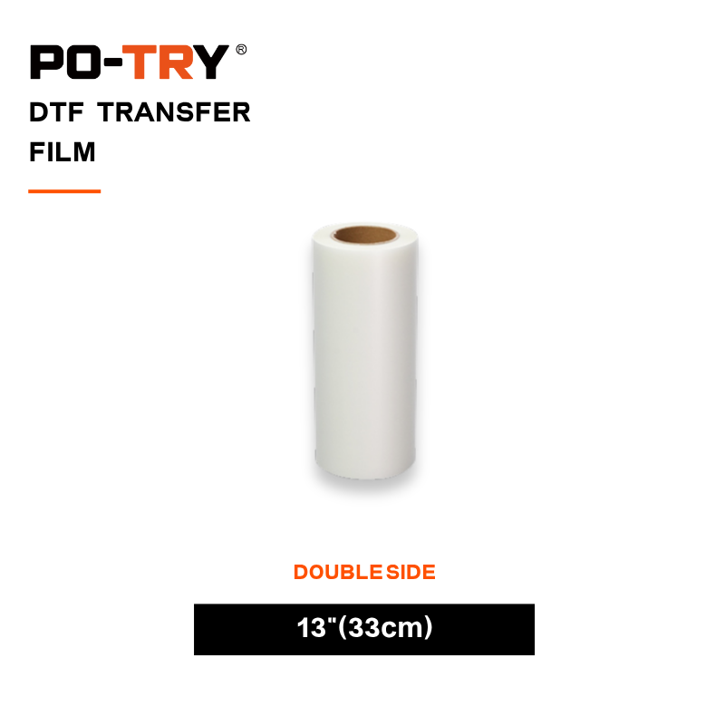 DTF Transfer Films - 33cm (13in) Double-Side Hot Peel