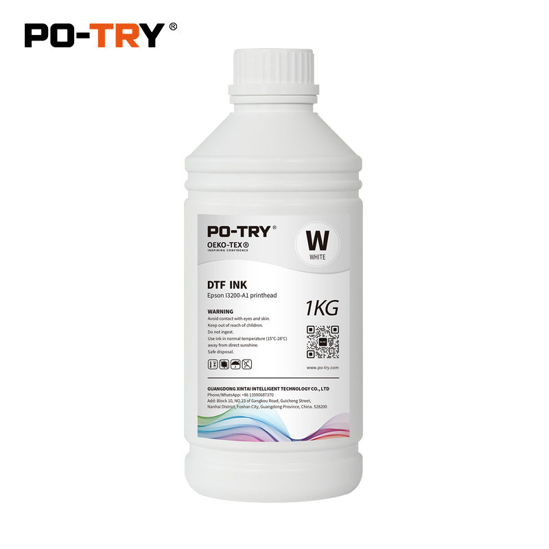 PO-TRY DTF Pigment Ink White