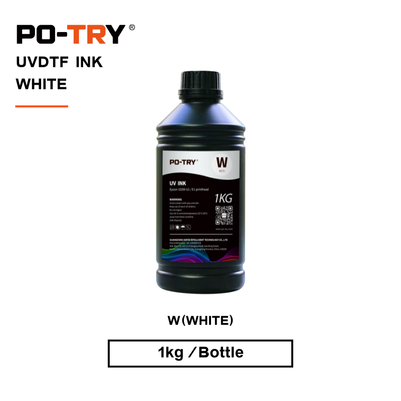 PO-TRY UV DTF White Inks 1kg